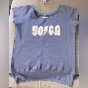 Namaste AC⚡️DC YOGA sleeveless sweatshirt